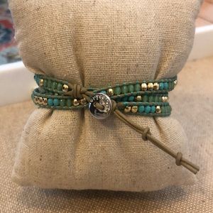 Stella & Dot Wanderlust Triple Wrap Bracelet